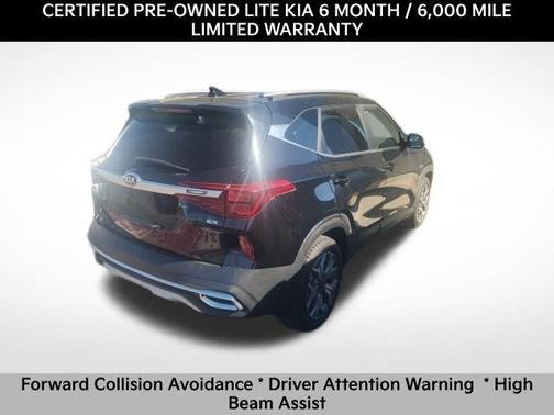 Cherry Black 2021 Kia Seltos EX