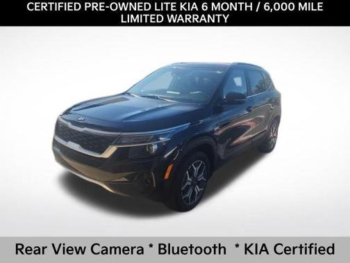 Cherry Black 2021 Kia Seltos EX