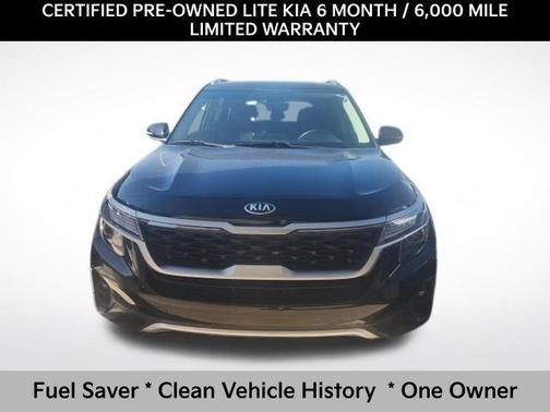 Cherry Black 2021 Kia Seltos EX