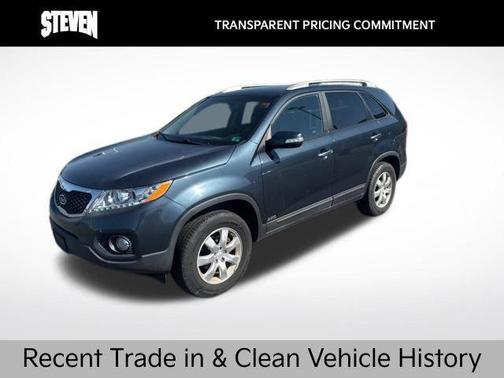 Pacific Blue 2011 Kia Sorento LX
