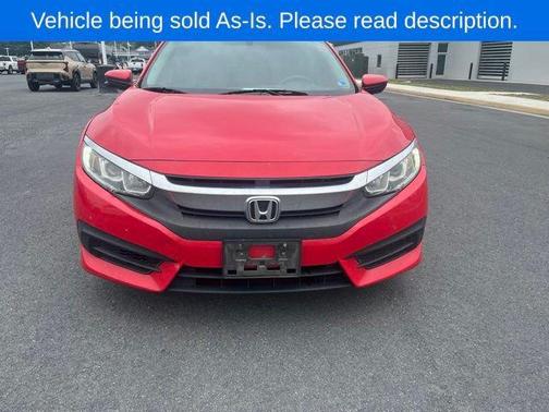 Red 2016 Honda Civic EX
