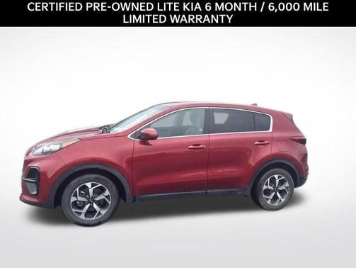 Hyper Red 2021 Kia Sportage LX
