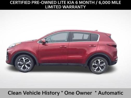 Hyper Red 2021 Kia Sportage LX