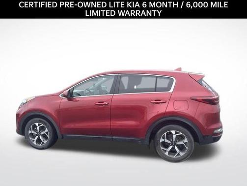 Hyper Red 2021 Kia Sportage LX