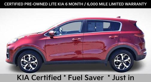 Hyper Red 2021 Kia Sportage LX