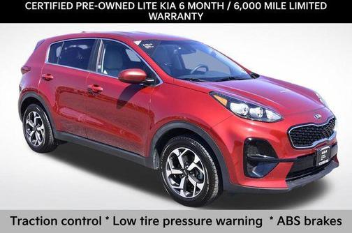Hyper Red 2021 Kia Sportage LX