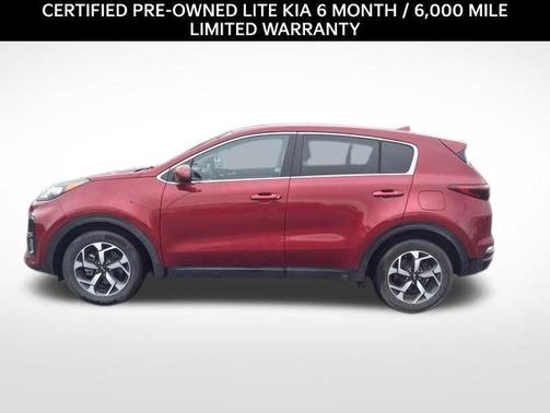 Hyper Red 2021 Kia Sportage LX