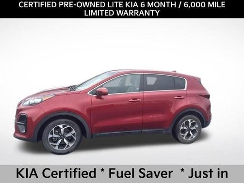 Hyper Red 2021 Kia Sportage LX