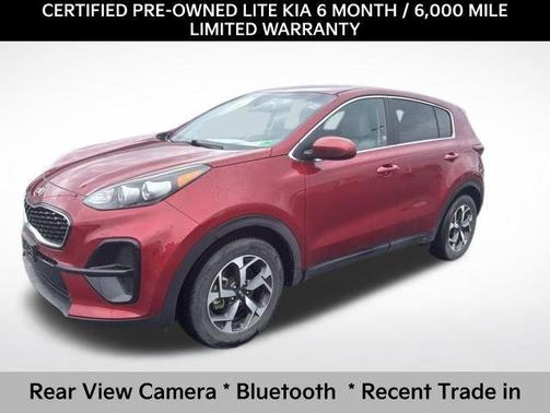 Hyper Red 2021 Kia Sportage LX