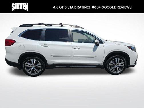 Crystal White Pearl 2020 Subaru Ascent Limited 7-Passenger