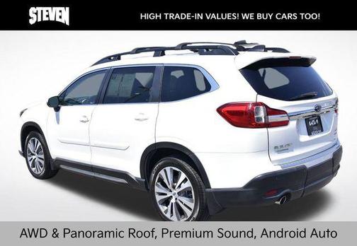 Crystal White Pearl 2020 Subaru Ascent Limited 7-Passenger