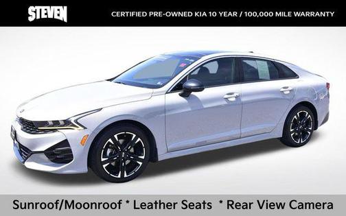Wolf Gray 2021 Kia K5 GT-Line
