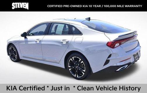Wolf Gray 2021 Kia K5 GT-Line