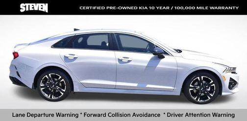 Wolf Gray 2021 Kia K5 GT-Line