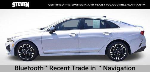 Wolf Gray 2021 Kia K5 GT-Line