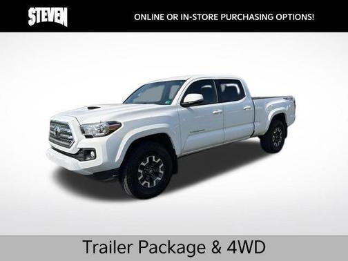 Super White 2016 Toyota Tacoma TRD Sport