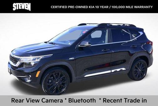 Cherry Black 2022 Kia Seltos Nightfall Edition