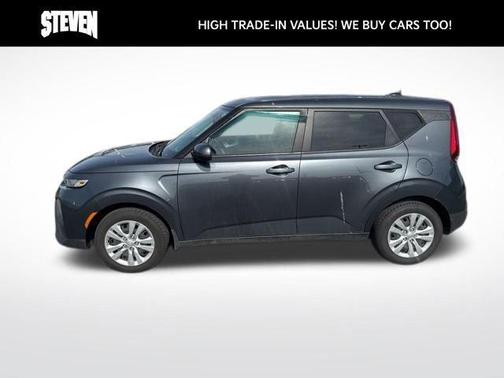 Gravity Gray 2021 Kia Soul LX