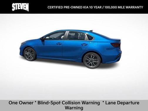 Sporty Blue 2024 Kia Forte GT-Line