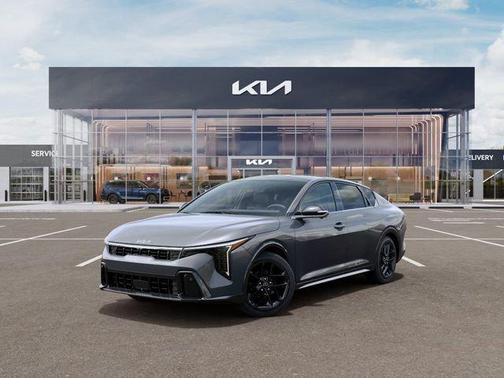 Gray 2026 Kia K4 GT-Line Turbo