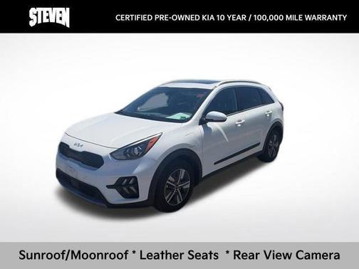 Snow White Pearl 2022 Kia Niro Plug-In Hybrid EX Premium