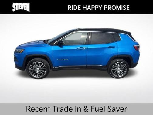 Laser Blue Pearlcoat 2023 Jeep Compass Limited