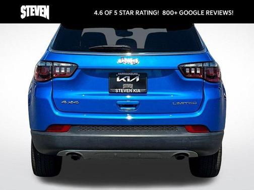 Laser Blue Pearlcoat 2023 Jeep Compass Limited