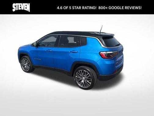 Laser Blue Pearlcoat 2023 Jeep Compass Limited