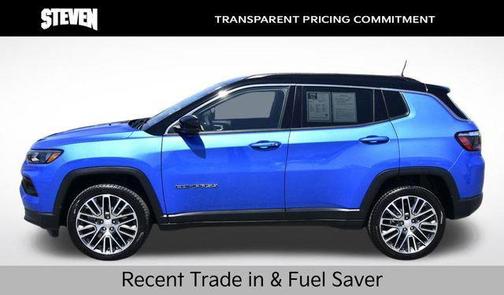 Laser Blue Pearlcoat 2023 Jeep Compass Limited