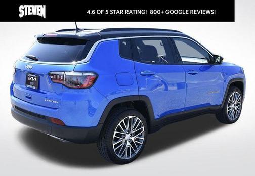 Laser Blue Pearlcoat 2023 Jeep Compass Limited