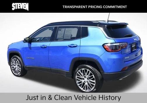 Laser Blue Pearlcoat 2023 Jeep Compass Limited