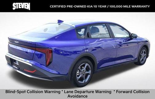 Deep Sea Blue 2025 Kia K4 LXS