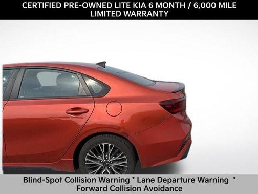 Fire Orange 2023 Kia Forte GT-Line