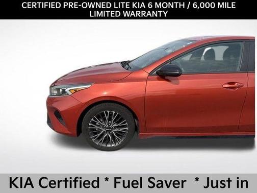 Fire Orange 2023 Kia Forte GT-Line