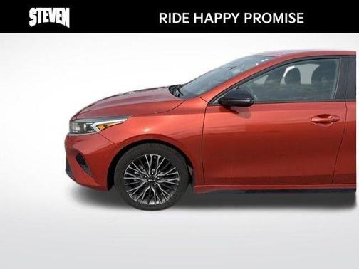Fire Orange 2023 Kia Forte GT-Line