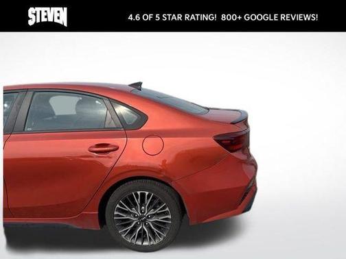 Fire Orange 2023 Kia Forte GT-Line