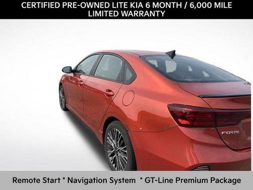 Fire Orange 2023 Kia Forte GT-Line