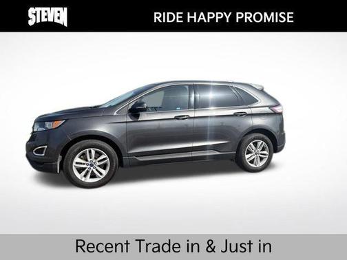 Gray 2015 Ford Edge SEL