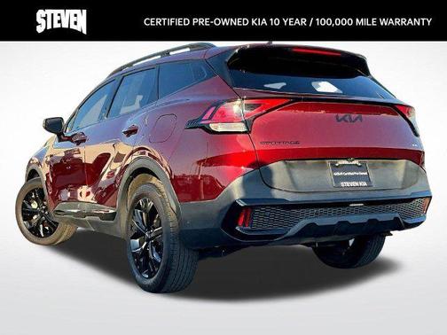 Dawning Red 2025 Kia Sportage X-Line