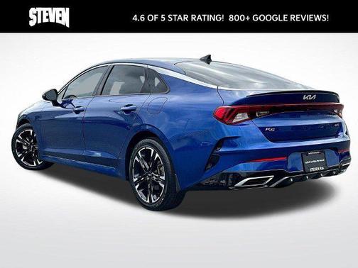 Sapphire Blue 2022 Kia K5 GT-Line