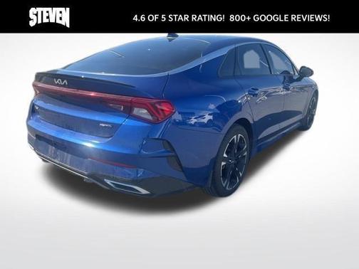 Sapphire Blue 2022 Kia K5 GT-Line