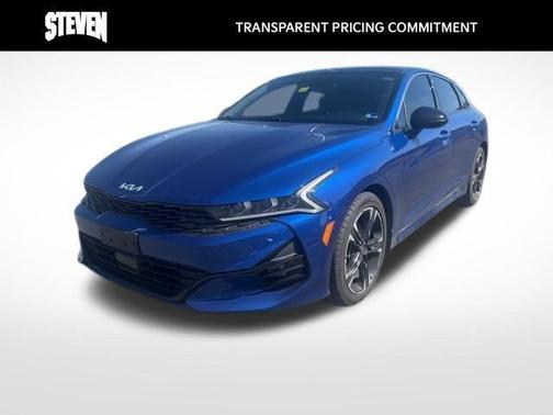 Sapphire Blue 2022 Kia K5 GT-Line