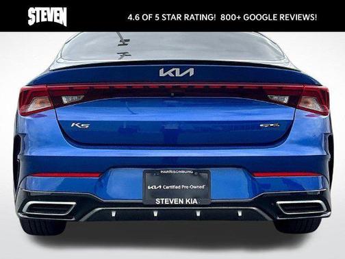 Sapphire Blue 2022 Kia K5 GT-Line
