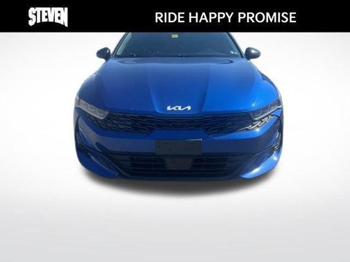 Sapphire Blue 2022 Kia K5 GT-Line