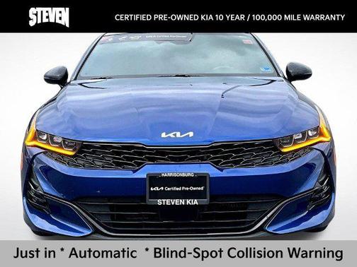 Sapphire Blue 2022 Kia K5 GT-Line