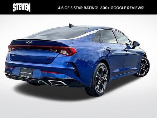 Sapphire Blue 2022 Kia K5 GT-Line