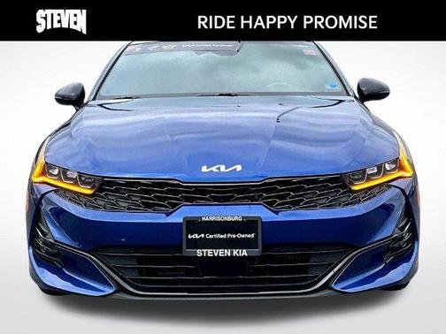 Sapphire Blue 2022 Kia K5 GT-Line