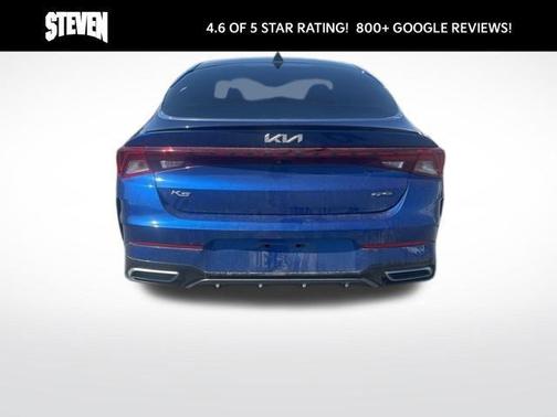 Sapphire Blue 2022 Kia K5 GT-Line