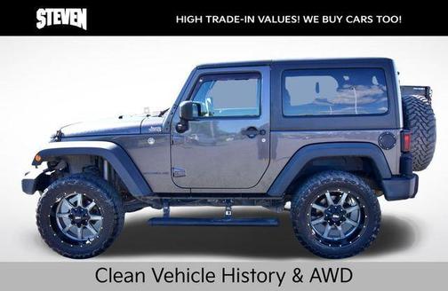 Granite Crystal Metallic Clearcoat 2017 Jeep Wrangler Big Bear