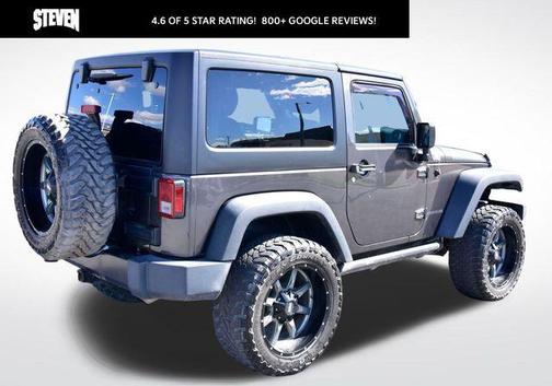 Granite Crystal Metallic Clearcoat 2017 Jeep Wrangler Big Bear